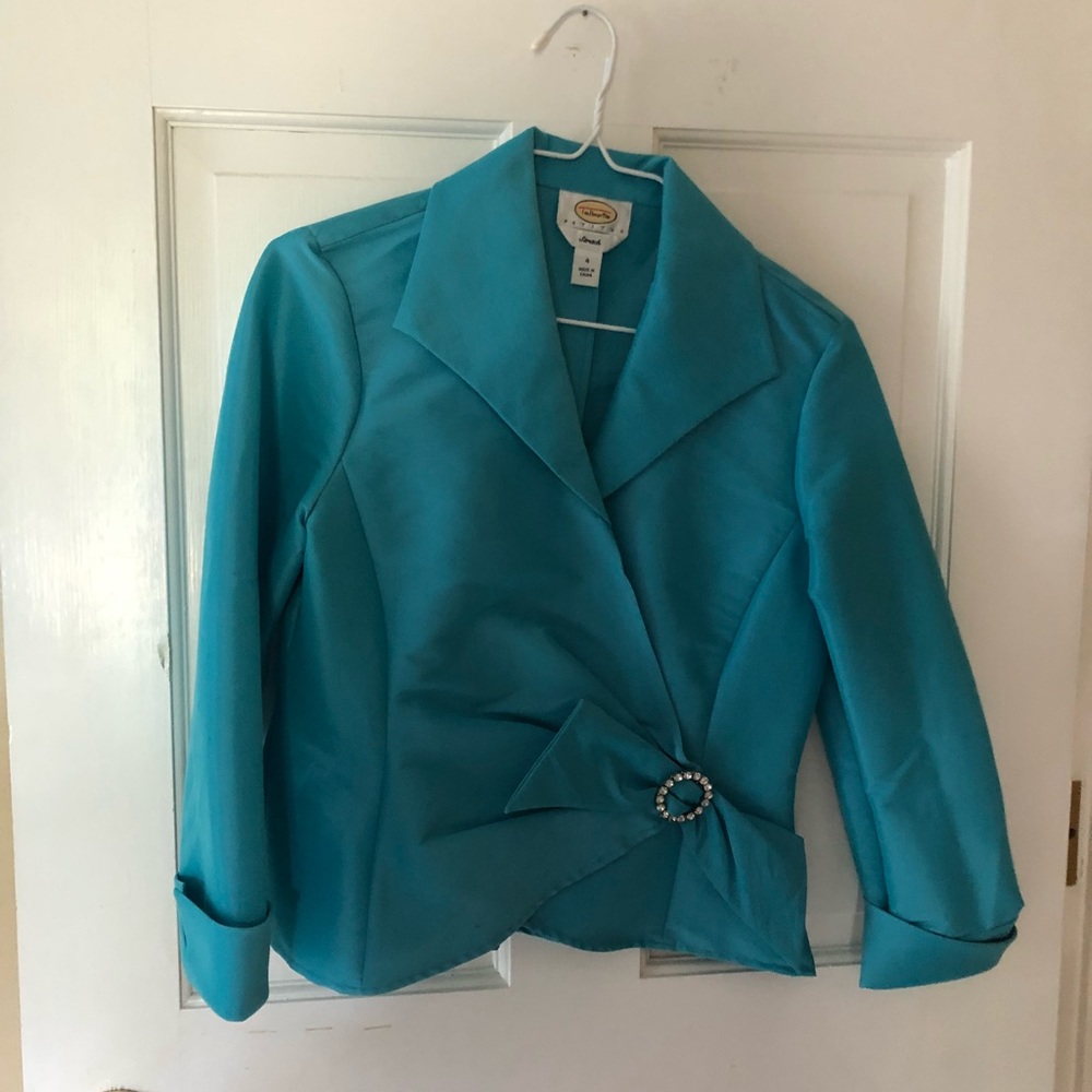 Silk Talbots special occasion blouse